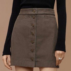 Aritzia Karmen Corduroy Mini Skirt